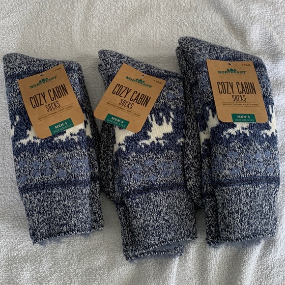 northeast outfitters Other - Set of three northeast outfitters cozy cabin socks. Men size 8-12. New!